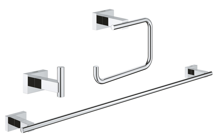 set di accessori da bagno per gli ospiti 3 in 1