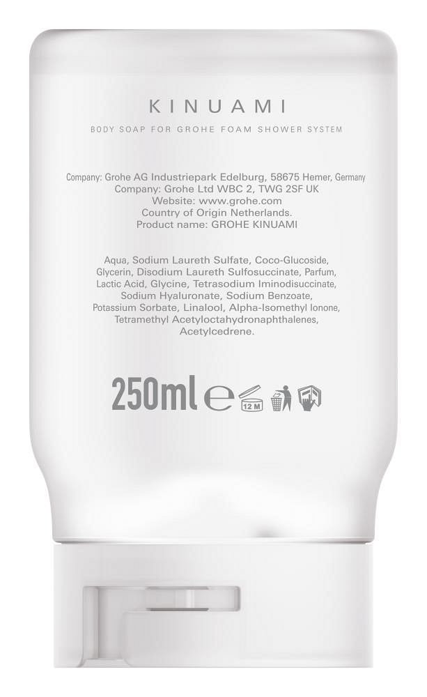 sapone schiumogeno per il corpo alla menta - rinfrescante