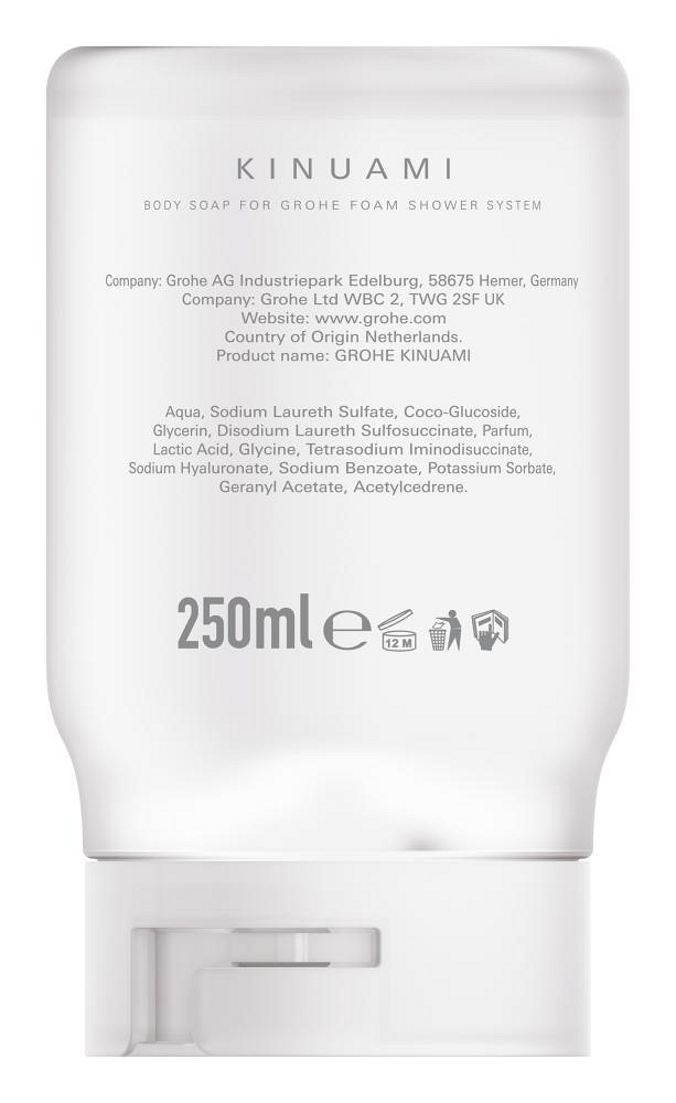 sapone schiumogeno per il corpo marine - rivitalizzante