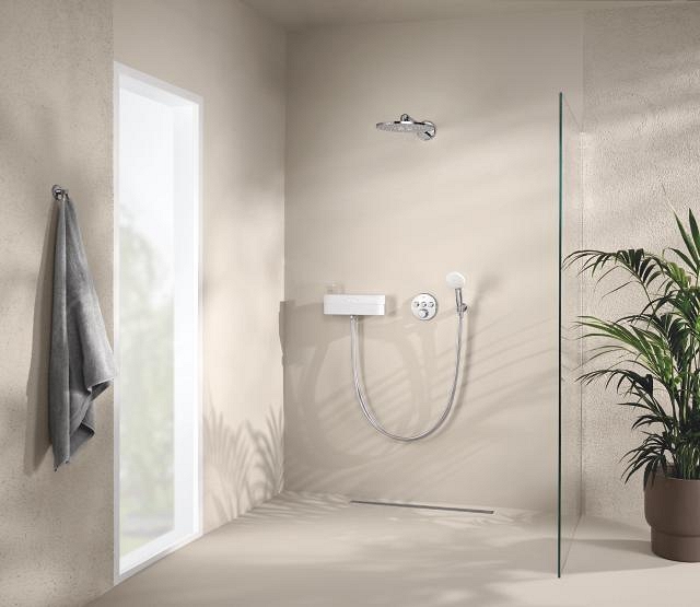 kit di avviamento per doccia con dispositivo purefoam