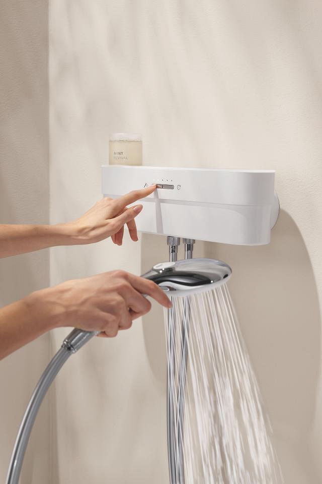 kit di avviamento per doccia con dispositivo purefoam