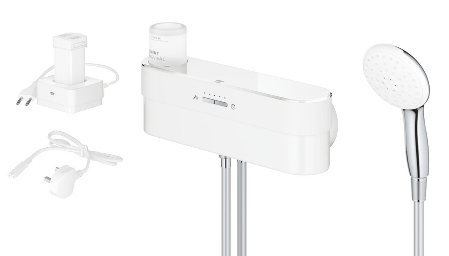 kit di avviamento per doccia con dispositivo purefoam