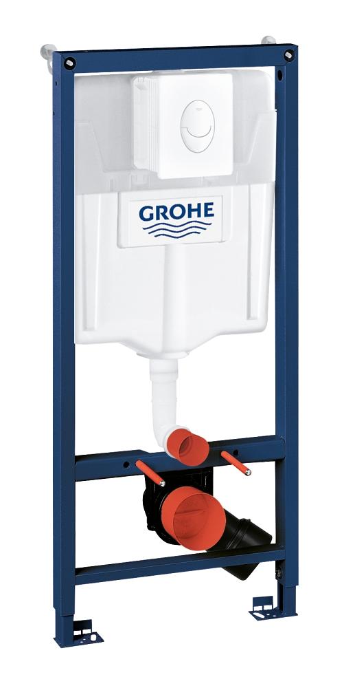 set 3 in 1 per wc - 113 m - placca di comando skate air bianco alpino
