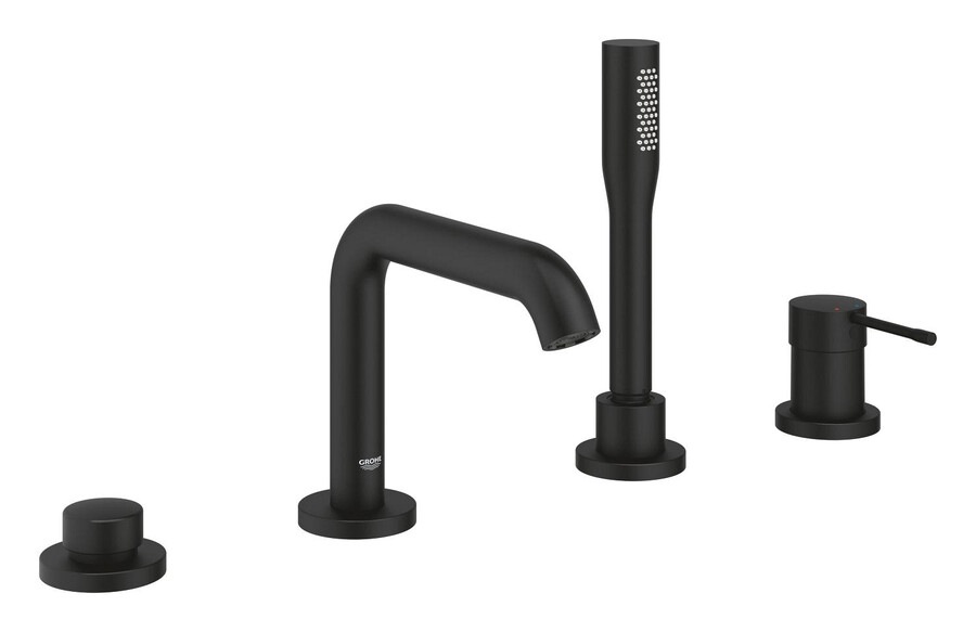 miscelatore monocomando per vasca a 4 fori