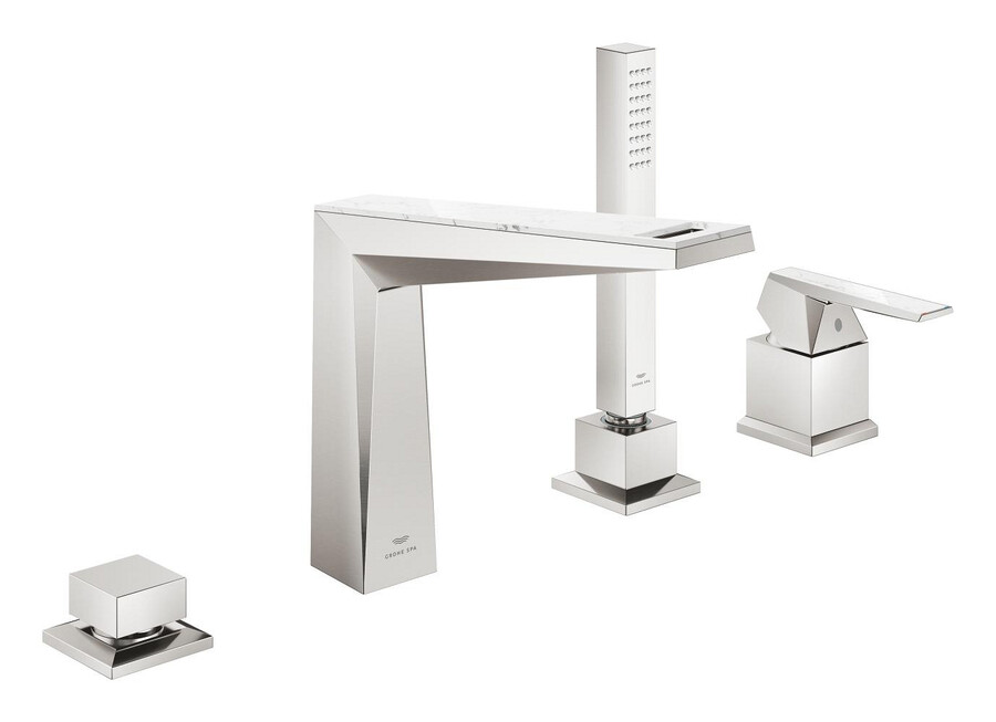 miscelatore monocomando per vasca a 4 fori