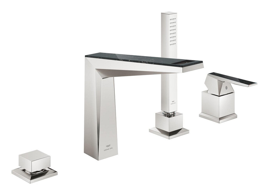 miscelatore monocomando per vasca a 4 fori