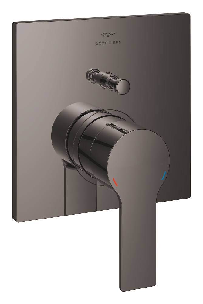 miscelatore monocomando con deviatore a 2 vie