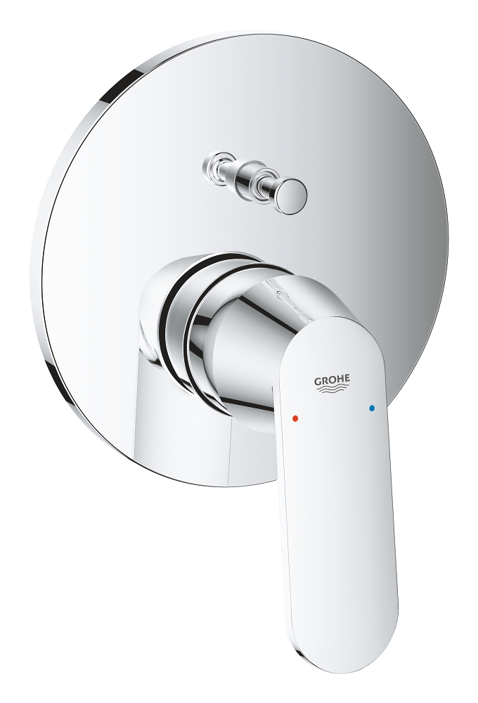 miscelatore monocomando con deviatore a 2 vie