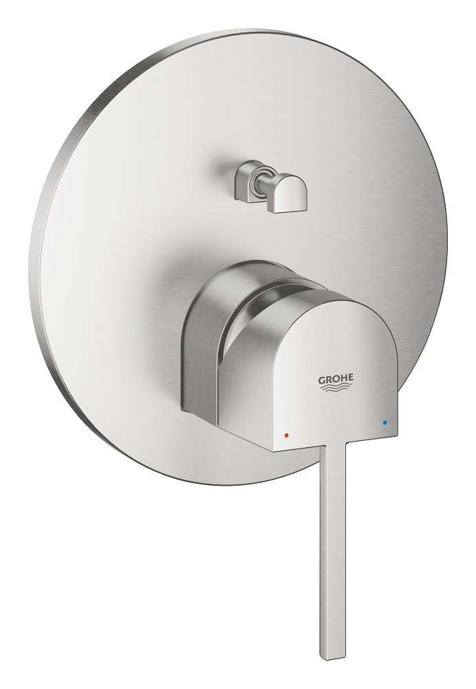 miscelatore monocomando con deviatore a 2 vie