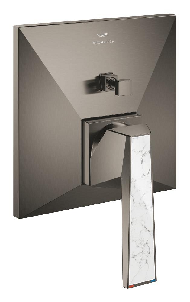 miscelatore monocomando con deviatore a 2 vie