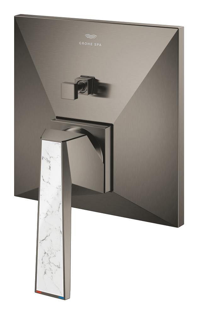 miscelatore monocomando con deviatore a 2 vie