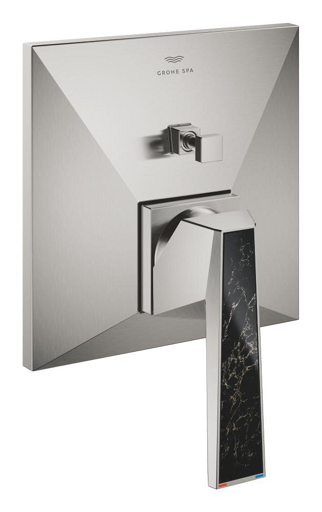miscelatore monocomando con deviatore a 2 vie