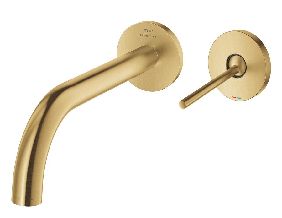miscelatore lavabo a due fori joystick