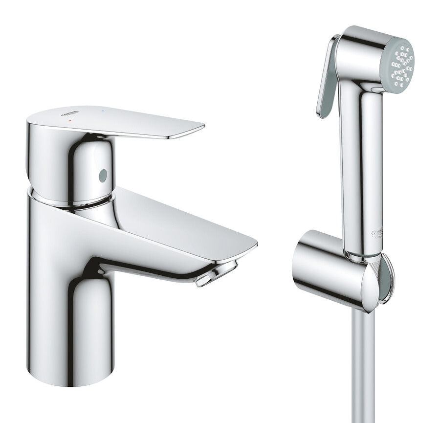 rubinetto per lavabo - taglia s - con set doccetta a grilletto