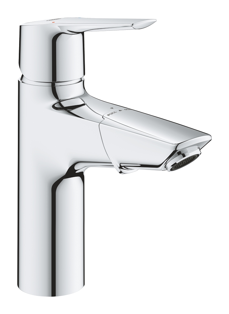 rubinetto per lavabo - taglia m - bocca estraibile - piletta push-open