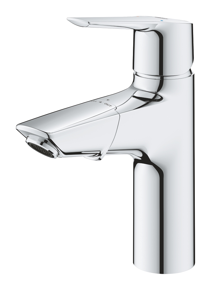 rubinetto per lavabo - taglia m - bocca estraibile - piletta push-open