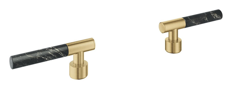 bastoncini realizzati in materiale caesarstone vanilla noir