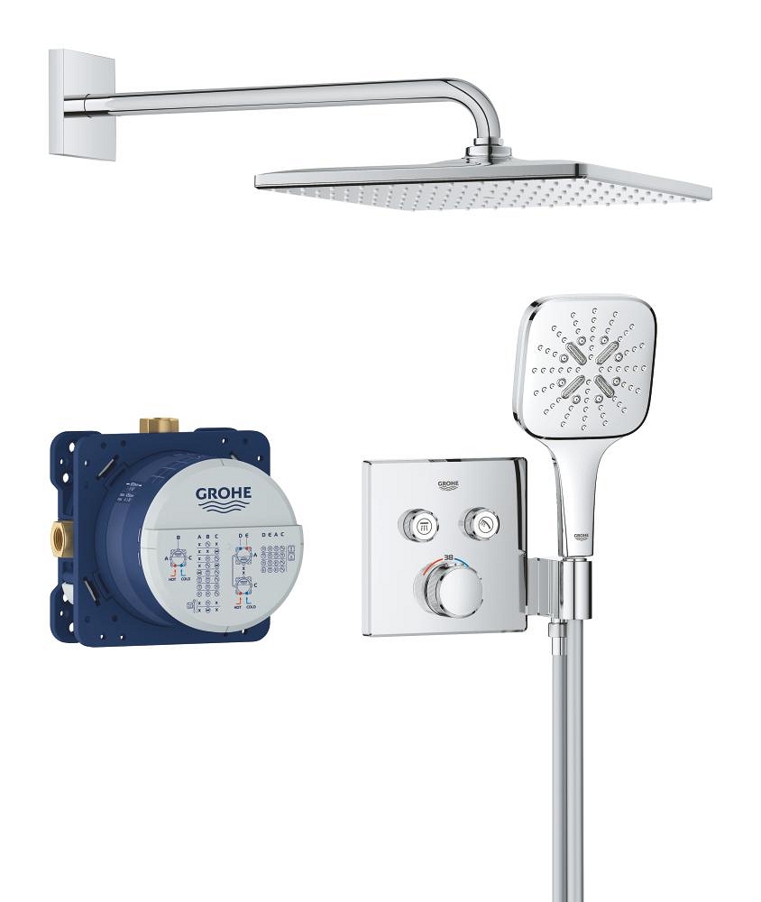 sistema doccia nascosto con rainshower mono 310 cube