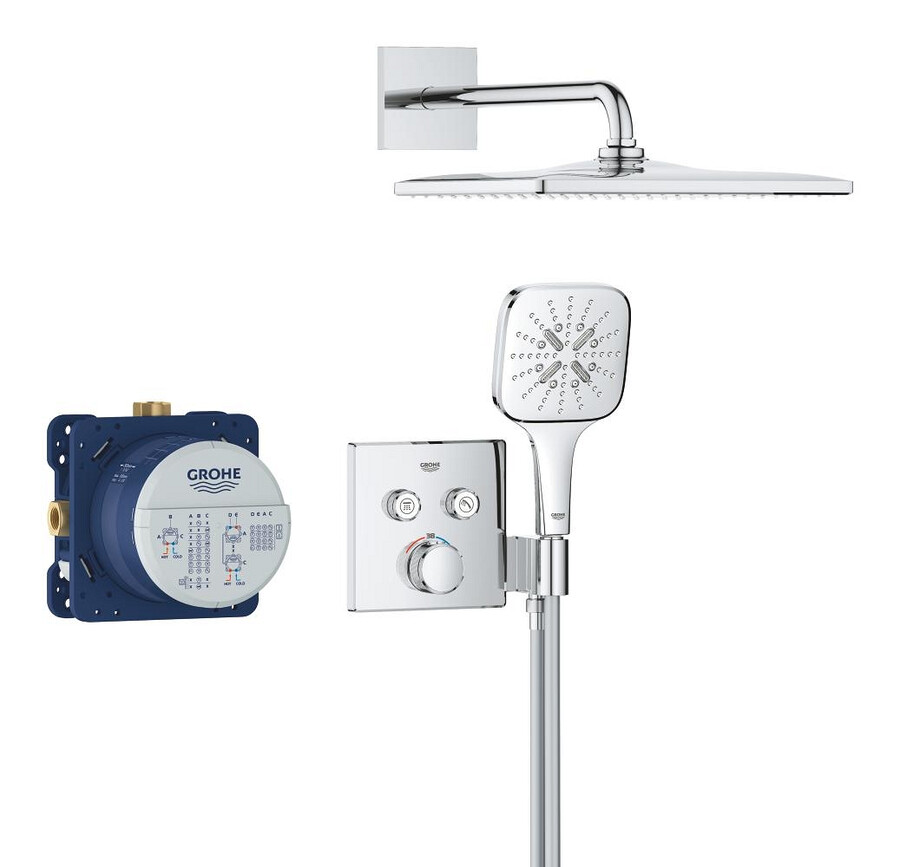 sistema doccia nascosto con rainshower mono 310 cube