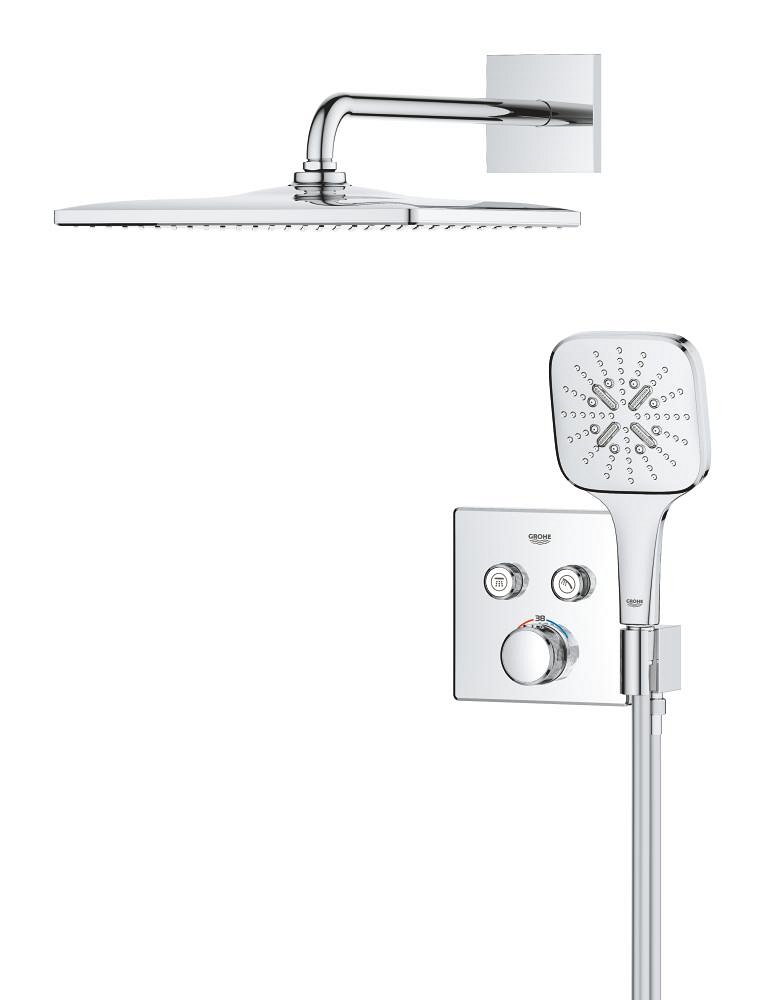 sistema doccia nascosto con rainshower mono 310 cube
