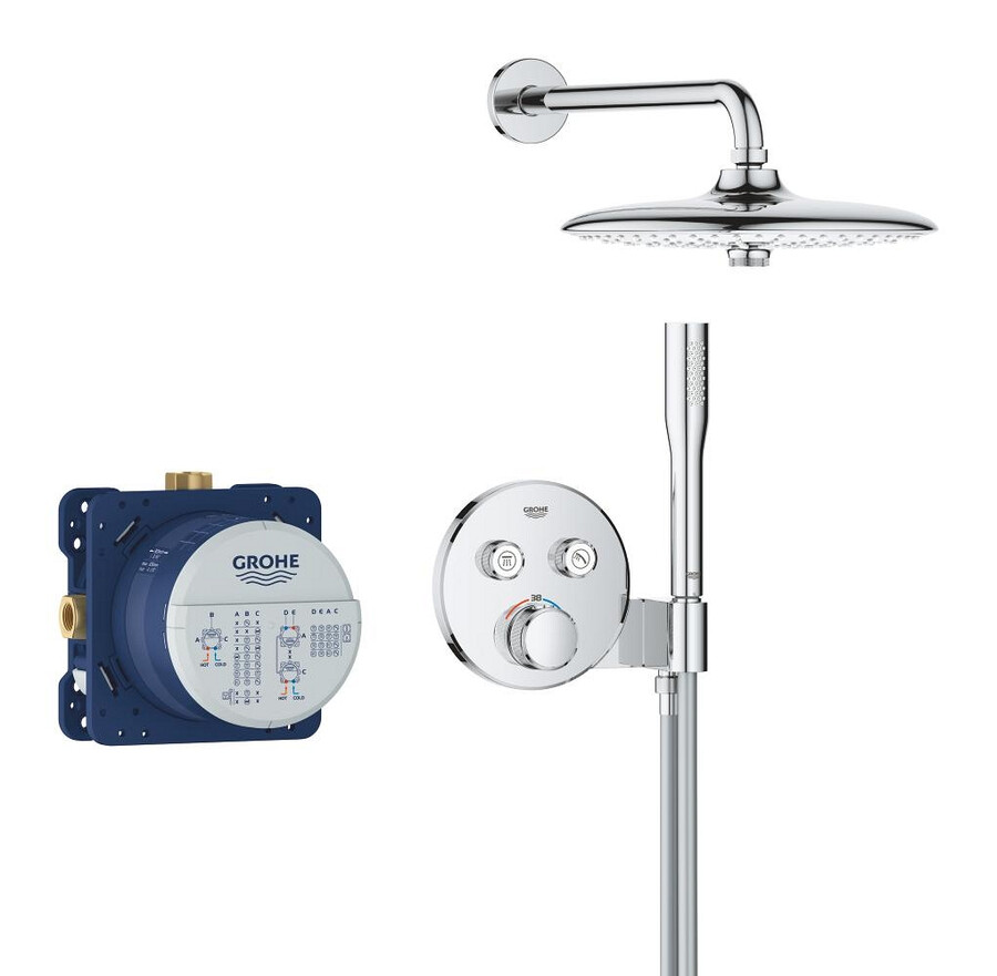 sistema doccia nascosto con euphoria 260