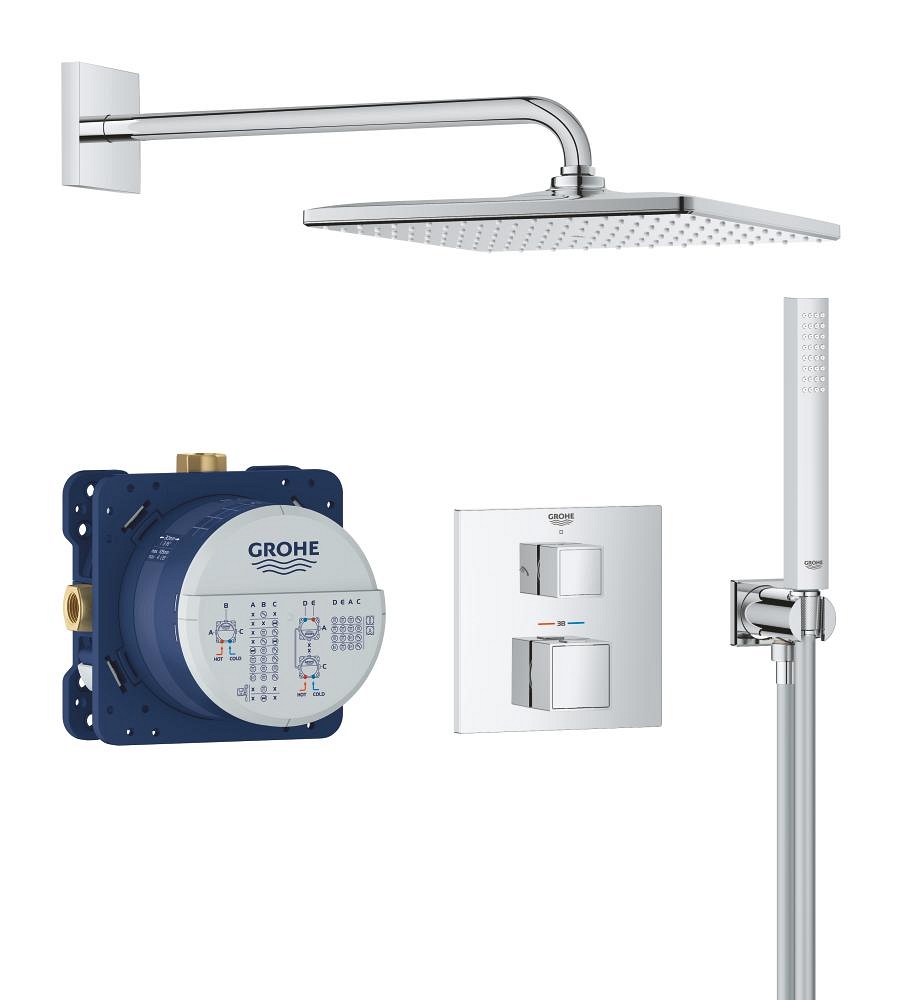 sistema doccia nascosto con rainshower mono 310 cube