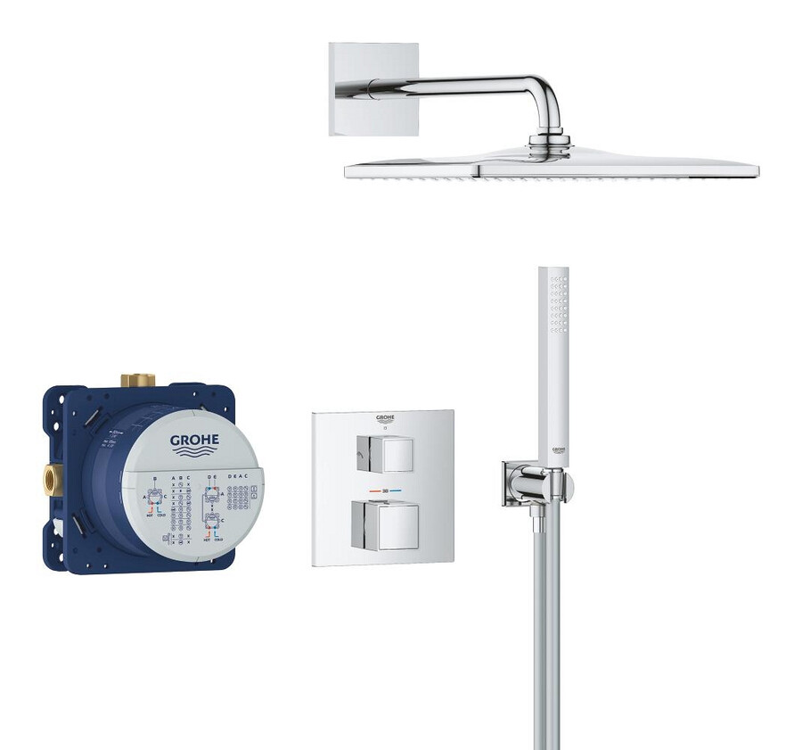 sistema doccia nascosto con rainshower mono 310 cube