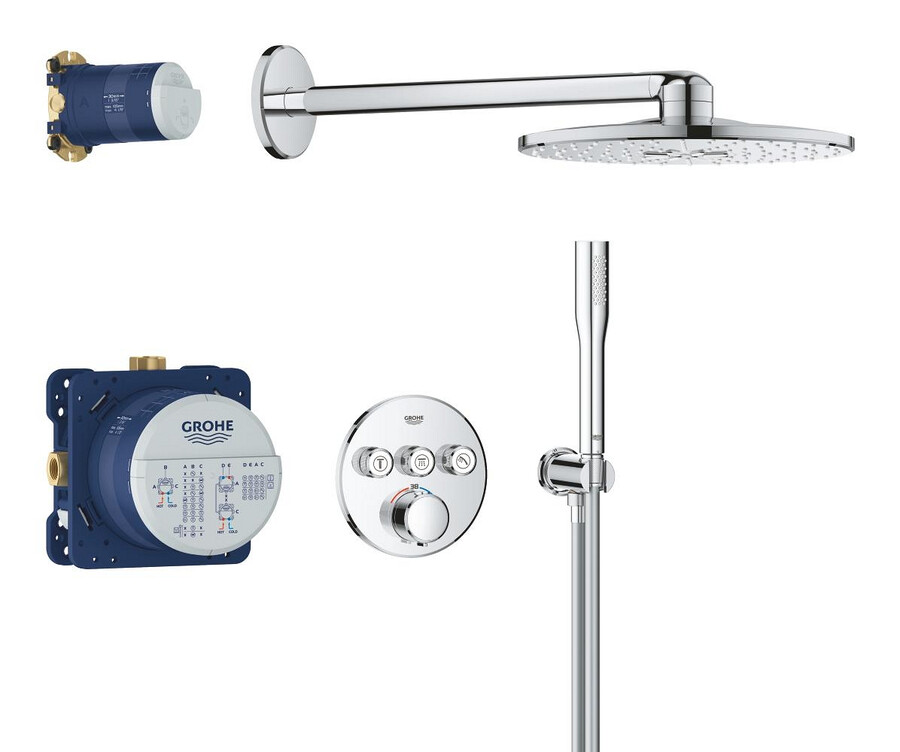 sistema doccia - da incasso - con vitalio smartactive 310