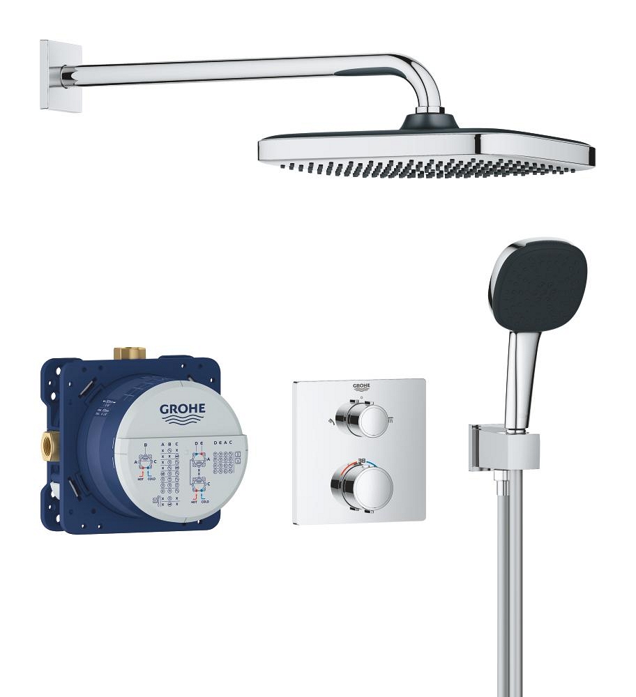 sistema doccia - da incasso - con vitalio comfort 250