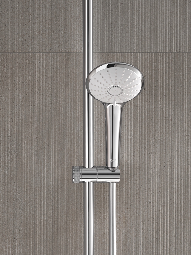 sistema doccia con termostato - soffione doccia 310 mm - getto purerain