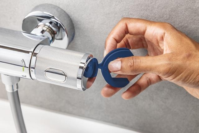 sistema doccia con termostato