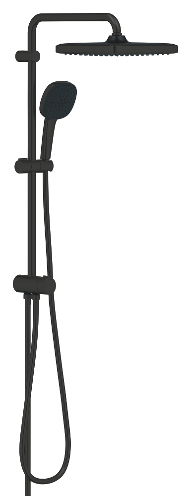 sistema doccia con deviatore - distanza tra deviatore e supporto superiore 620 mm