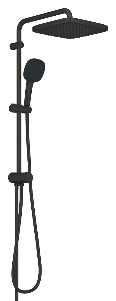 sistema doccia con deviatore - distanza tra deviatore e supporto superiore 620 mm