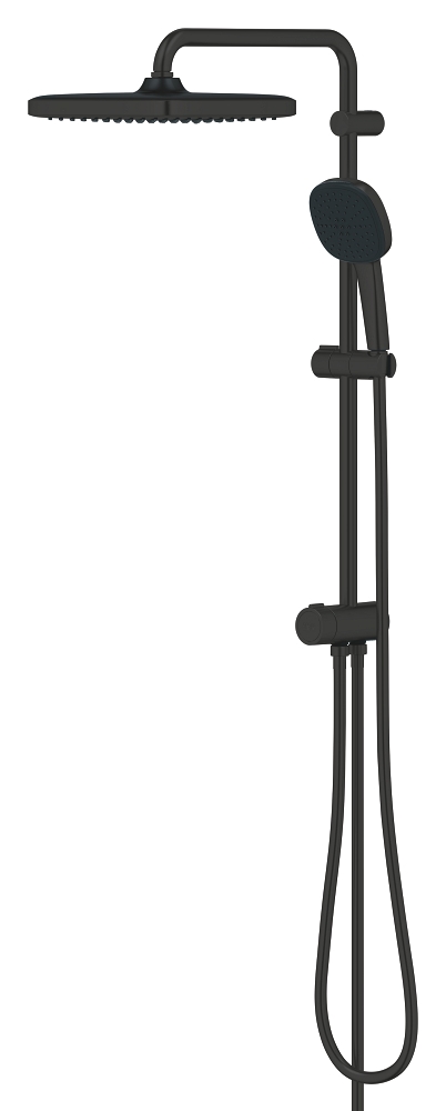 sistema doccia con deviatore - distanza tra deviatore e supporto superiore 620 mm