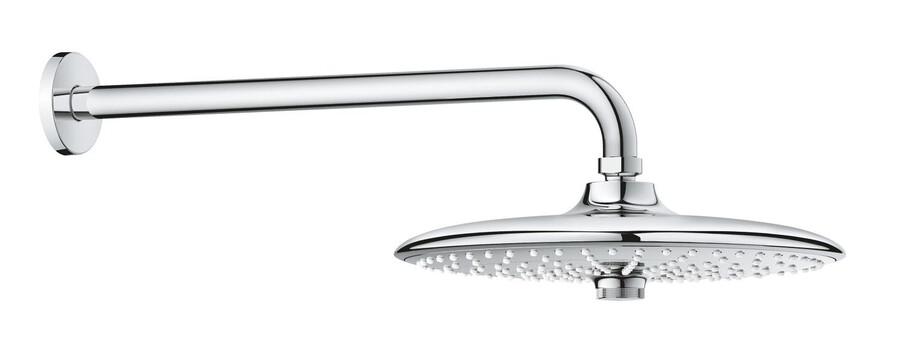 set soffione doccia 380 mm 3 getti