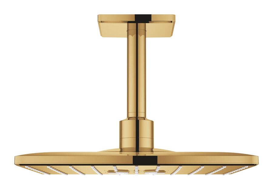 soffione doccia a soffitto 142 mm 2 getti