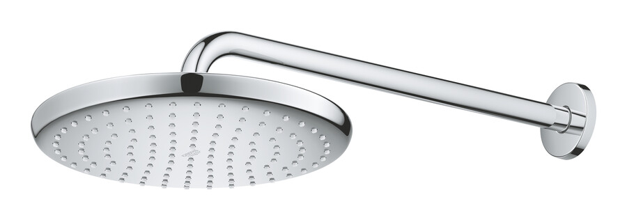 set soffione doccia 380 mm 1 getto