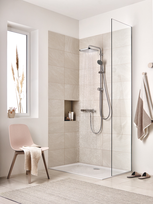 soffione doccia 1 getto - 250 mm
