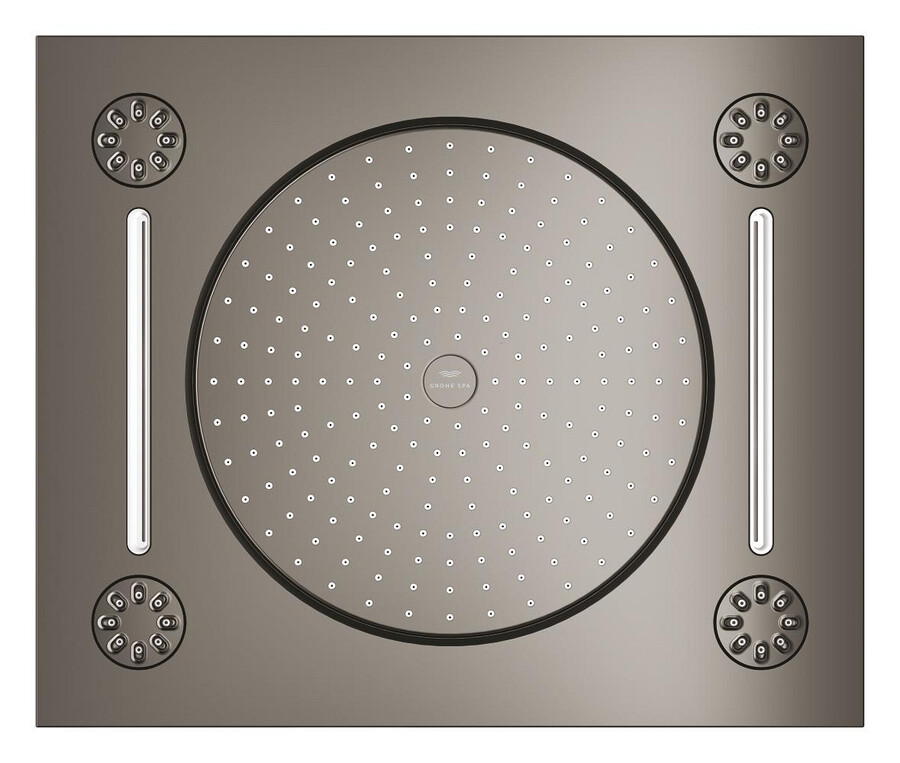 soffione doccia a soffitto 3 getti