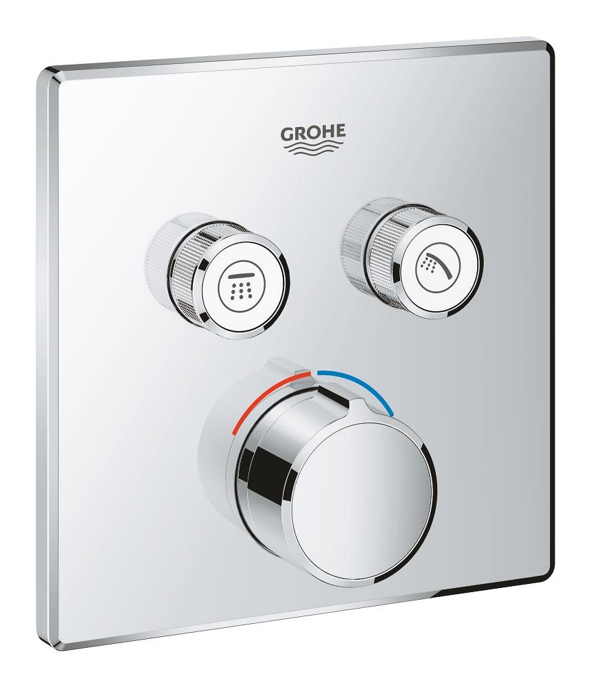 miscelatore incasso con 2 valvole