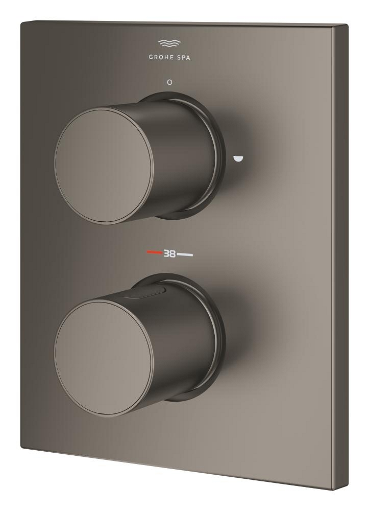 trim termostatico con deviatore a 2 vie integrato