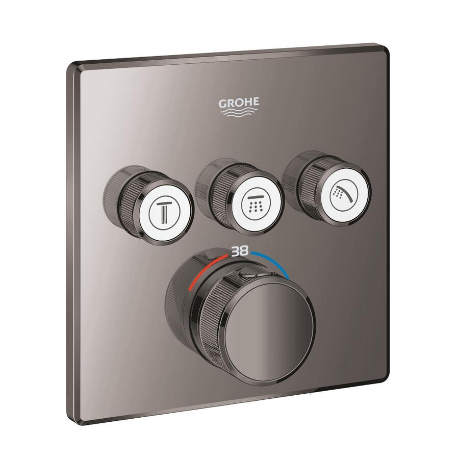 termostato per installazione ad incasso con 3 valvole