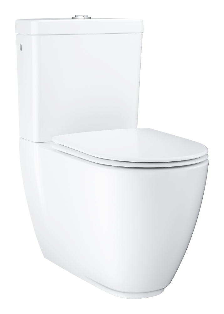 wc a pavimento per combinazione monoblocco