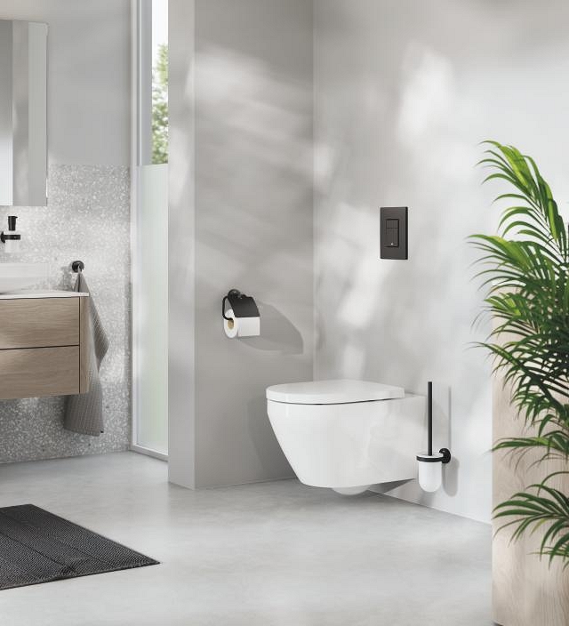 set wc con sedile e coperchio - sospeso