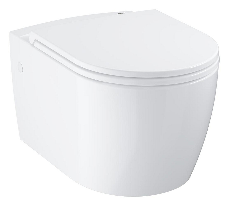set wc con sedile e coperchio - sospeso
