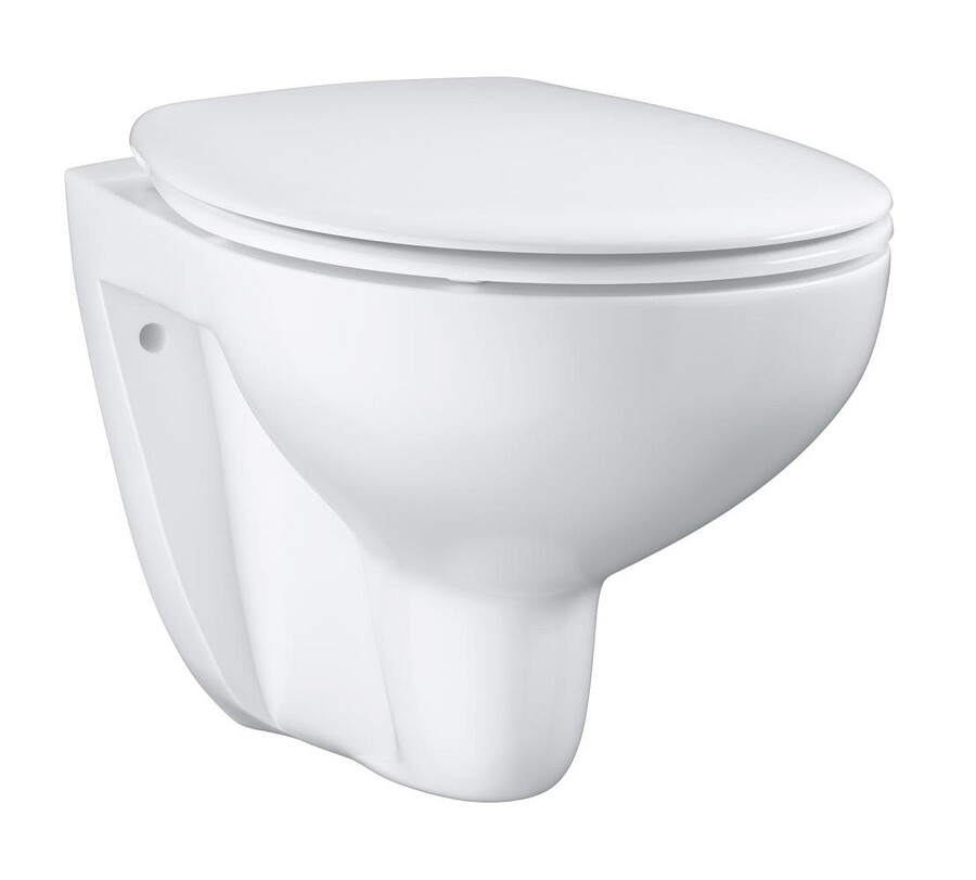 set wc con sedile e coperchio - sospeso