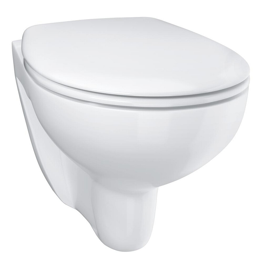 set wc con sedile e coperchio - sospeso